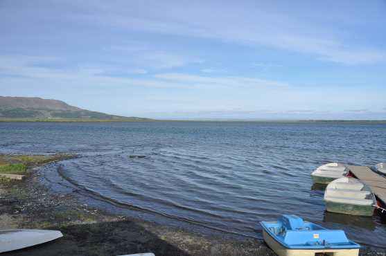 Het Laugarvatn meer