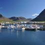 De haven van Bolungarvík