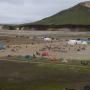 Camping bij Landmannalaugar