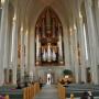 Interieur van de Hallgrims kerk