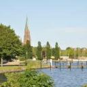 De kathedraal van Schleswig aan de Schlei