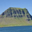 De markante berg Kirkjufell bij Grundarfjörður